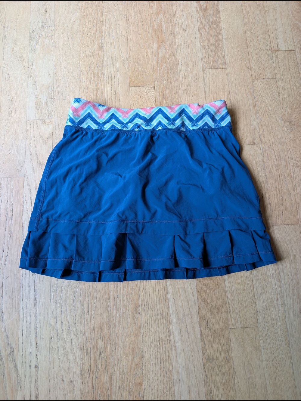 Ivivva Active Skirt with Multicolor Chevron Waistband
